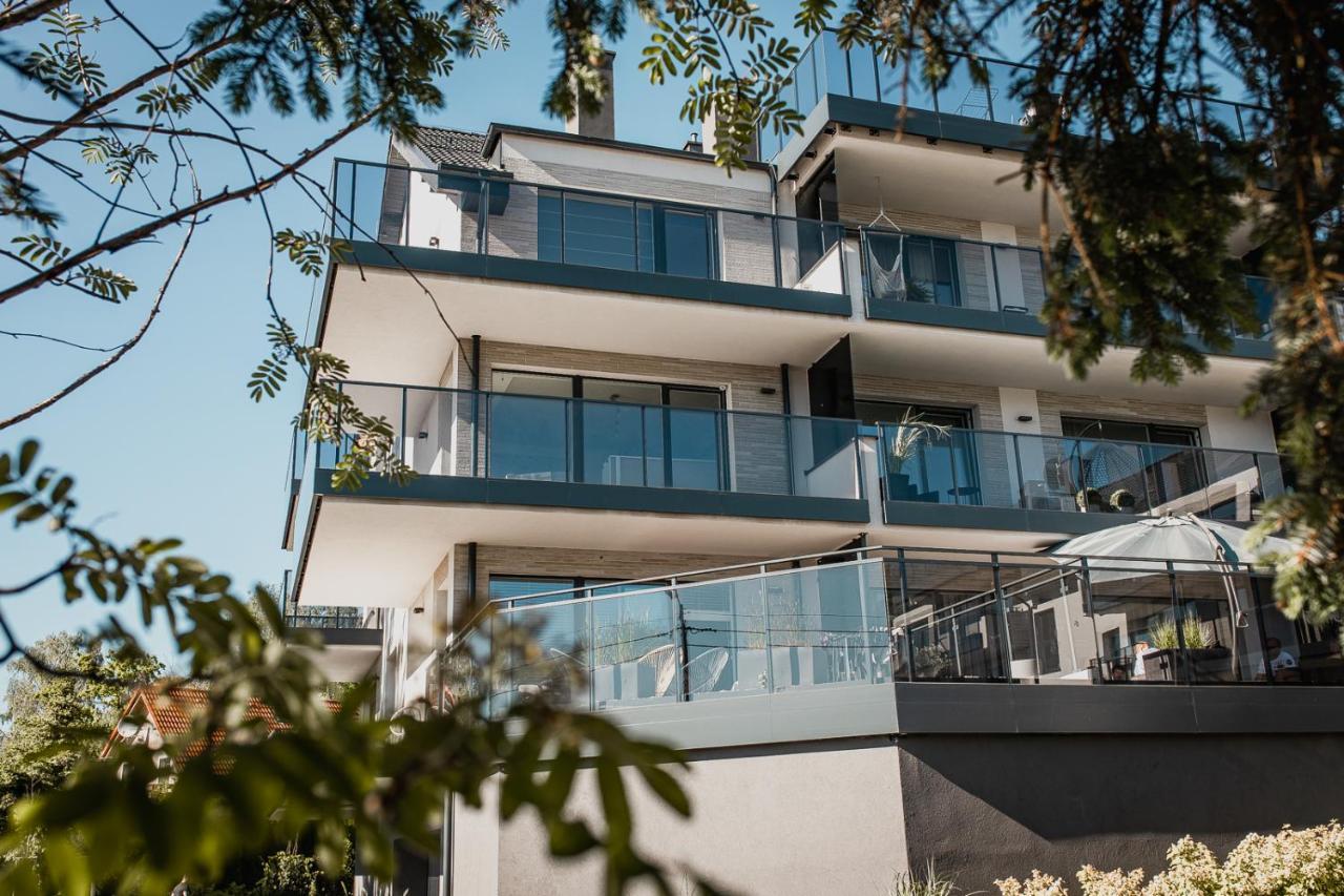 Apartament Villa Klar Ostróda Esterno foto